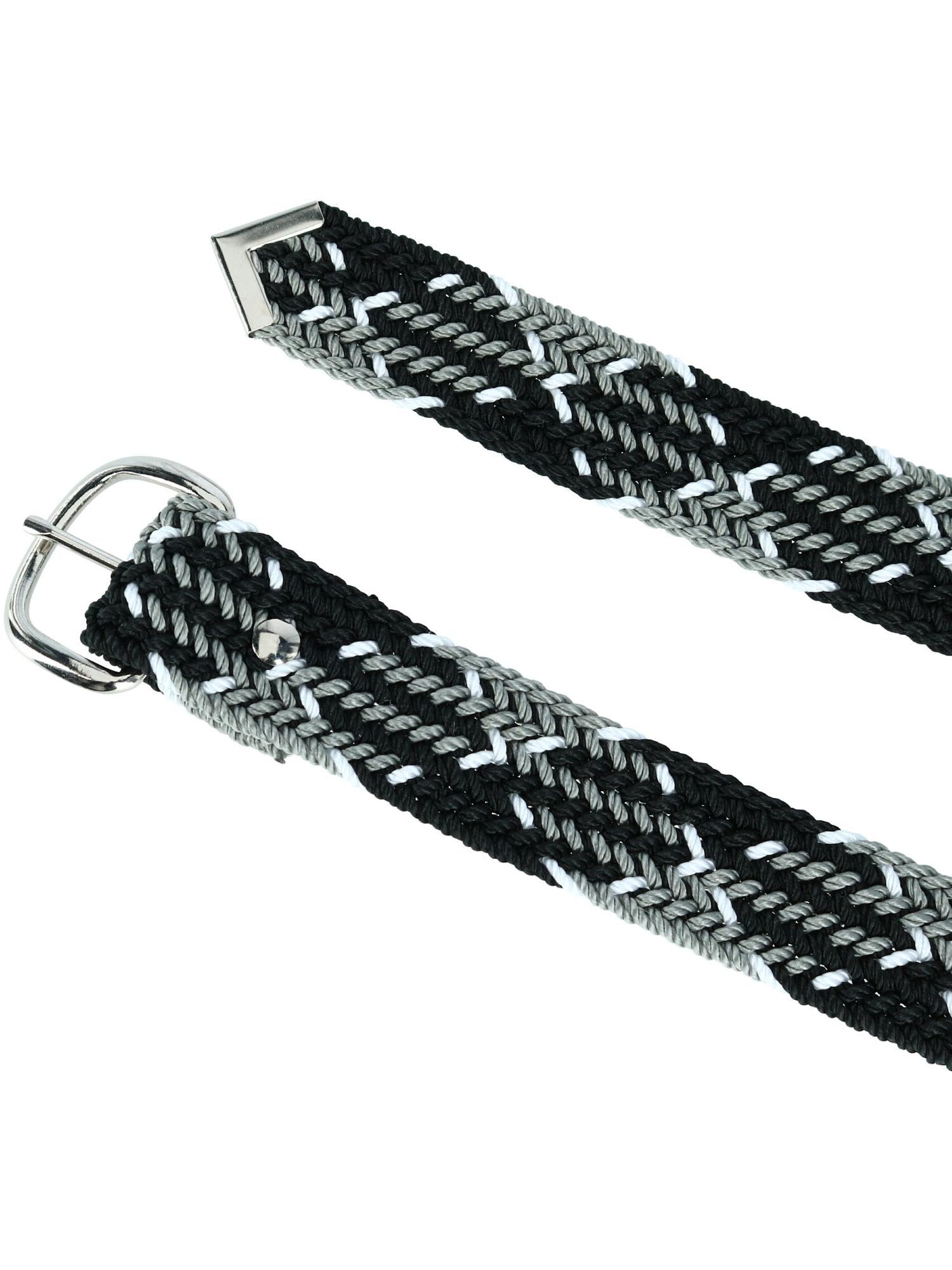 Amazon.com: Double-s Nocona Men's Woven Braided Nylon Belt, Black